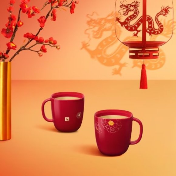 NWT Nespresso Limited Edition Lunar New Year Cups - Picture 2 of 11
